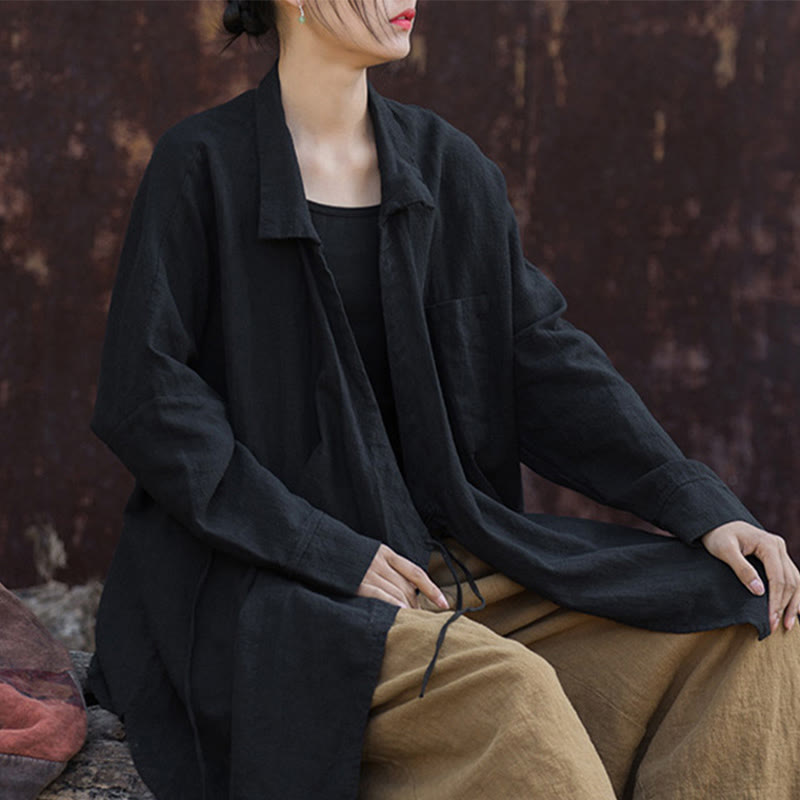 Buddha Stones瞑想ラミーコットン衣類