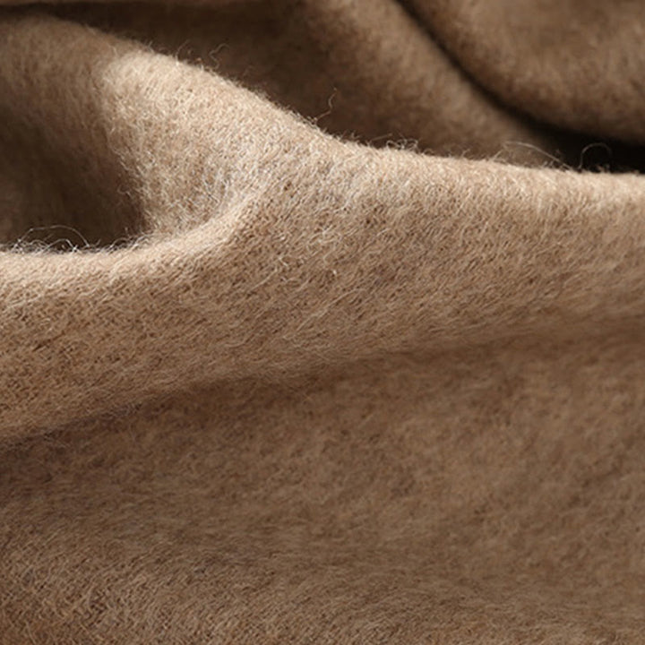 Buddha Stonesウールショール 微陽花刺繍タッセル 冬用 心地よい旅行用スカーフ ラップ