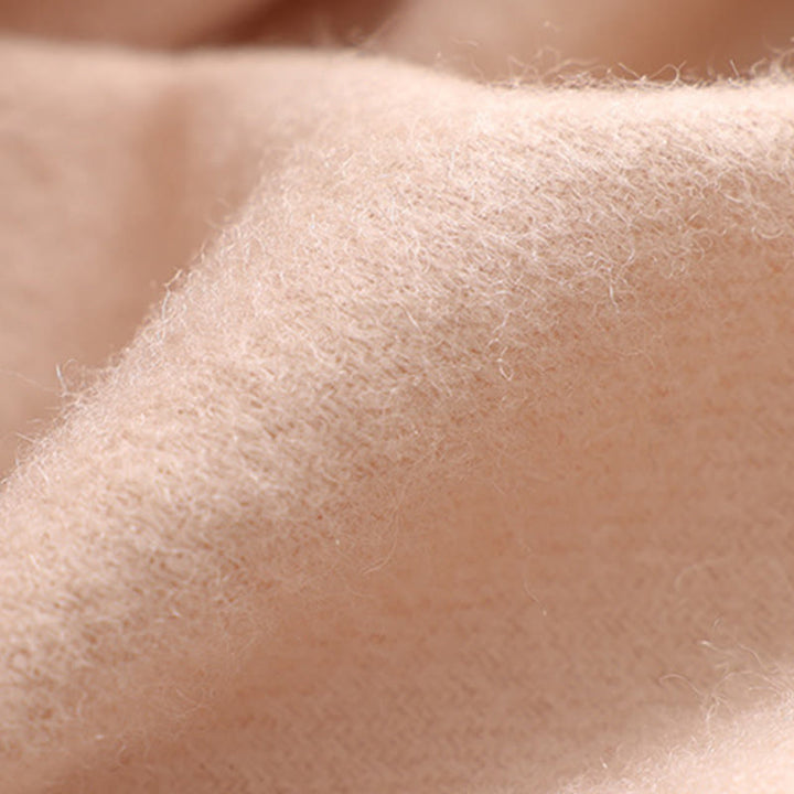 Buddha Stonesウールショール レッドフラワー刺繍タッセル 冬用 心地よいトラベルスカーフラップ