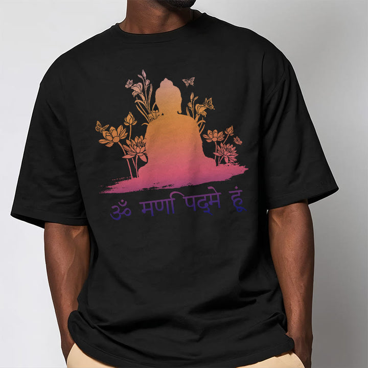 Buddha Stonesサンスクリット語 OM NAMAH SHIVAYA Tee Tシャツ - image 7