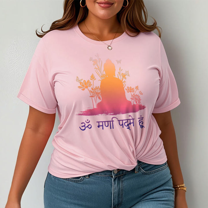 Buddha Stonesサンスクリット語 OM NAMAH SHIVAYA Tee Tシャツ - image 14