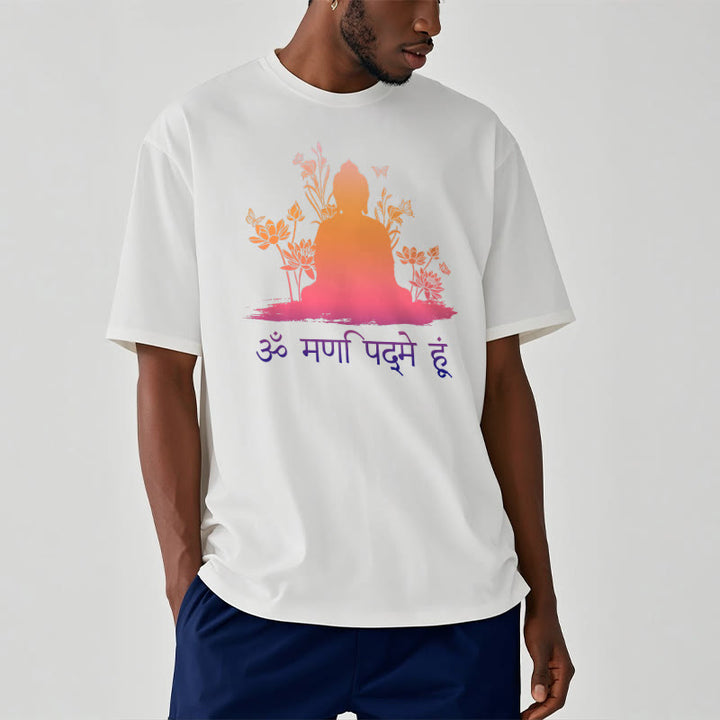 Buddha Stonesサンスクリット語 OM NAMAH SHIVAYA Tee Tシャツ - image 3
