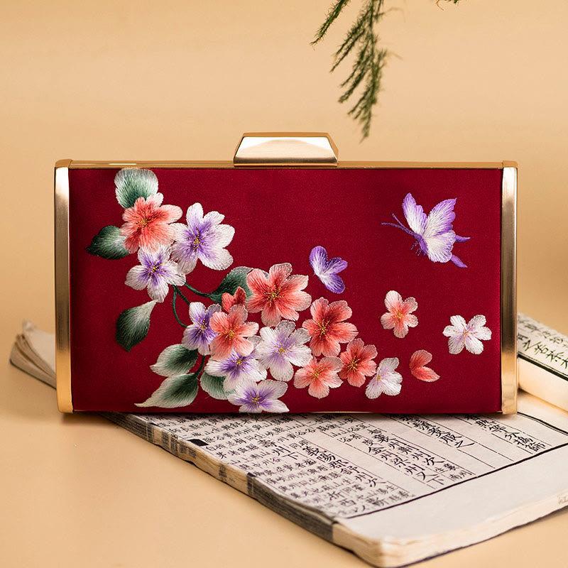 Buddha Stones、カーネーション、牡丹、ベゴニア、蘇刺繍、ウェディング、ショッピングバッグ、ハンドバッグ、クロスボディバッグ
