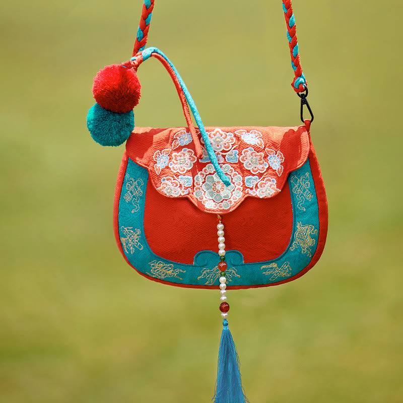 Buddha Stonesエスニックスタイル蘇刺繍ジャーニーショッピングショルダーバッグハンドバッグクロスボディバッグ