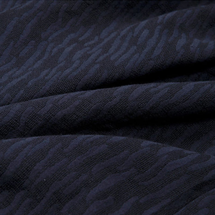 Buddha Stonesカジュアル フロッグボタン タンスーツ ジャカード リネン メンズ シャツ