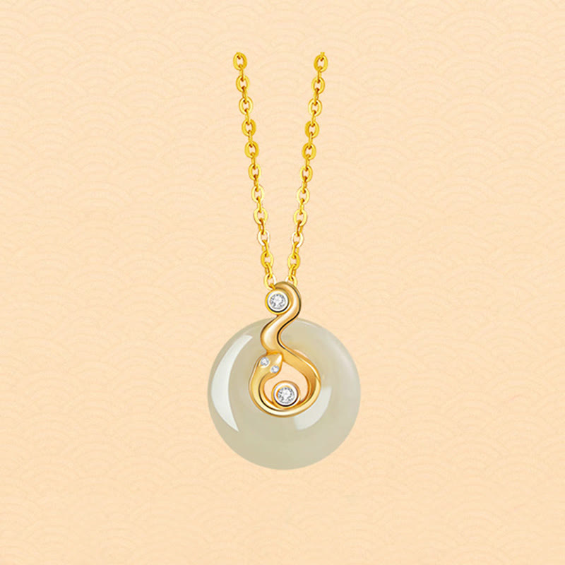 Buddha Stones中国十二支 和田翡翠 925 スターリングシルバー 豊穣のネックレスペンダント - image 19