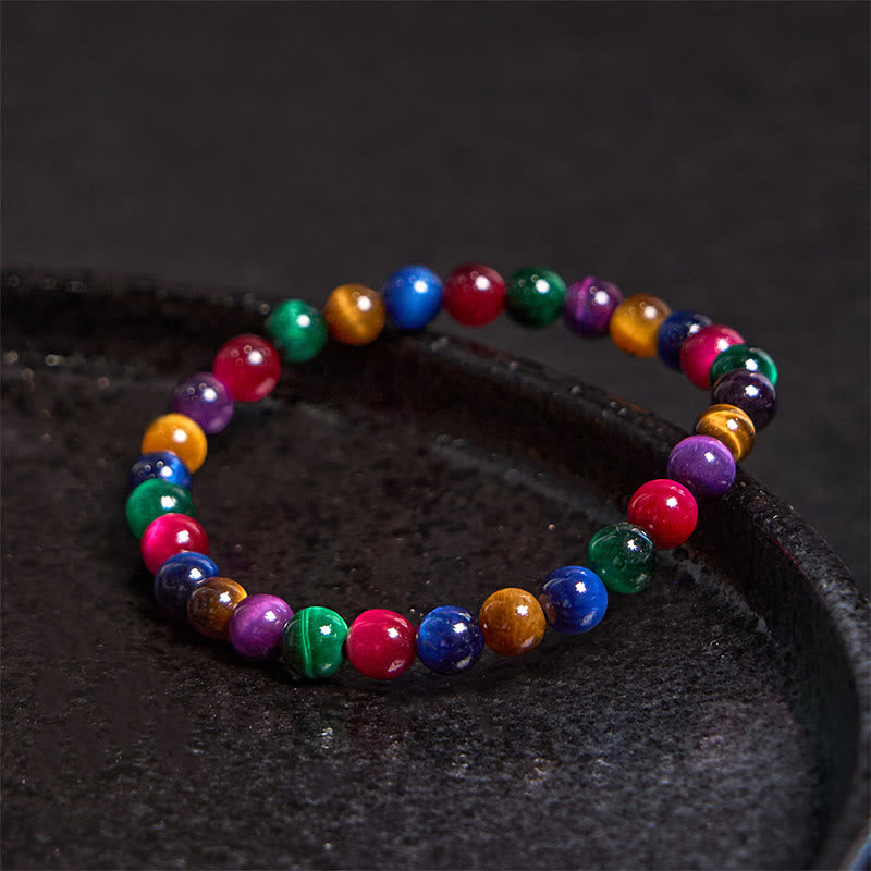 Buddha Stonesタイガーアイ 決意と勇気のブレスレット