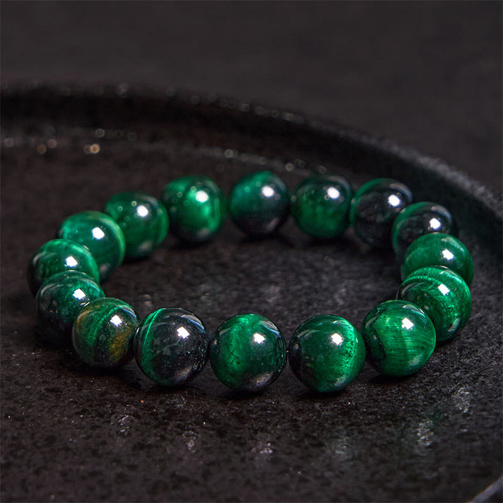 Buddha Stonesタイガーアイ成長ヒーリングエネルギーブレスレット