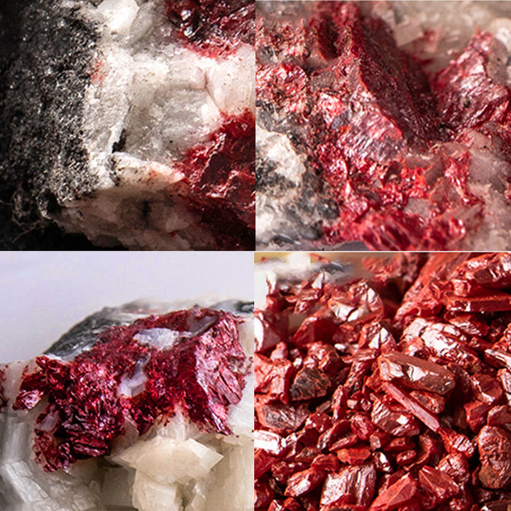 Buddha Stones手作りの辰砂如意柄福字貂の祝福の赤紐編みブレスレット