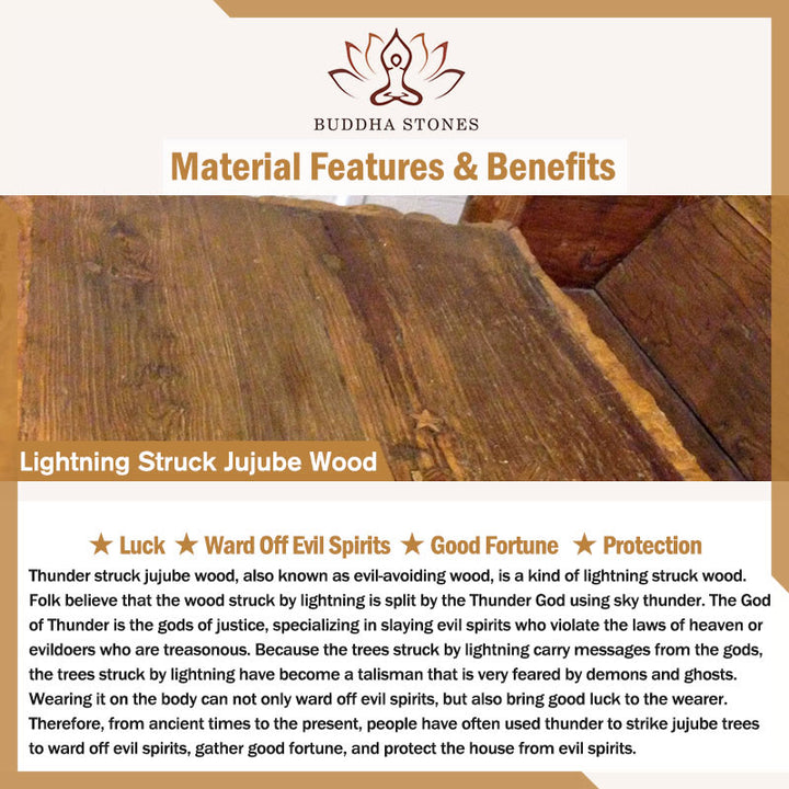 Buddha Stones108 個のMala雷に打たれたナツメの木 黄金の光のマントラの保護ブレスレット