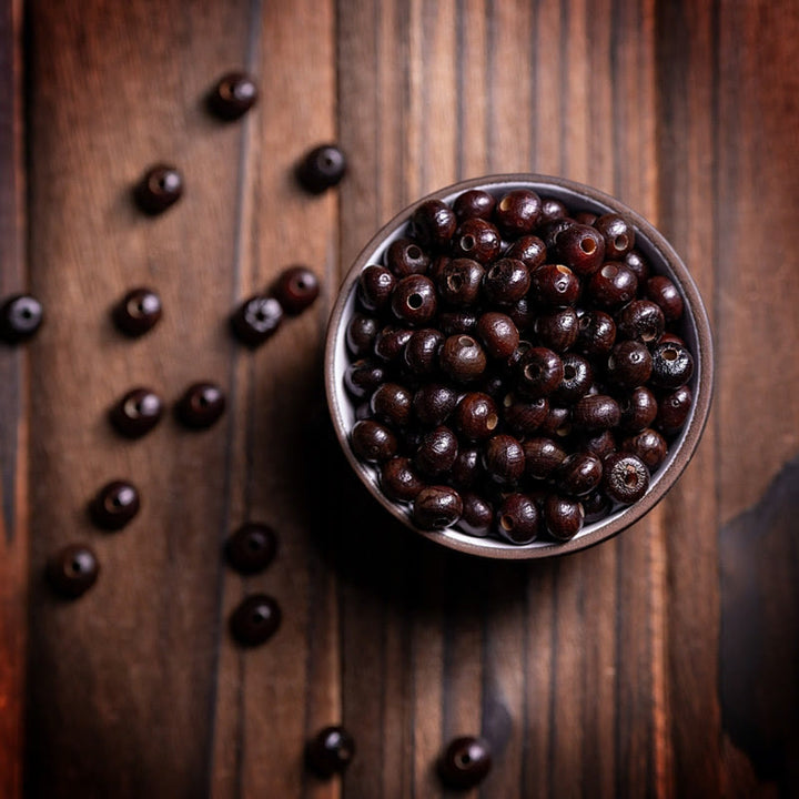 Buddha Stones108 個入りMalaビーズ ボウル 菩提樹 色付きロープ 平和ブレスレット