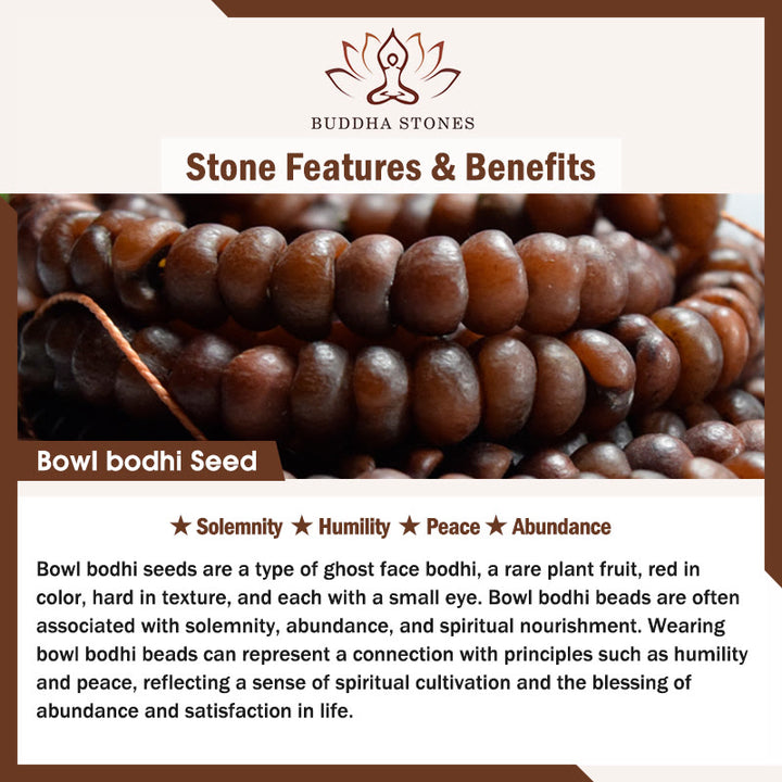 Buddha Stones108 個入りMalaビーズ ボウル 菩提樹 色付きロープ 平和ブレスレット