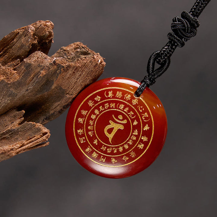 Buddha Stones毘盧遮那如来 サンスクリットマントラ 各種 クリスタル ブラックオブシディアン グリーンアベンチュリン 強さのネックレスペンダント