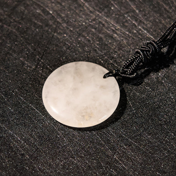 Buddha Stones毘盧遮那如来 サンスクリットマントラ 各種 クリスタル ブラックオブシディアン グリーンアベンチュリン 強さのネックレスペンダント