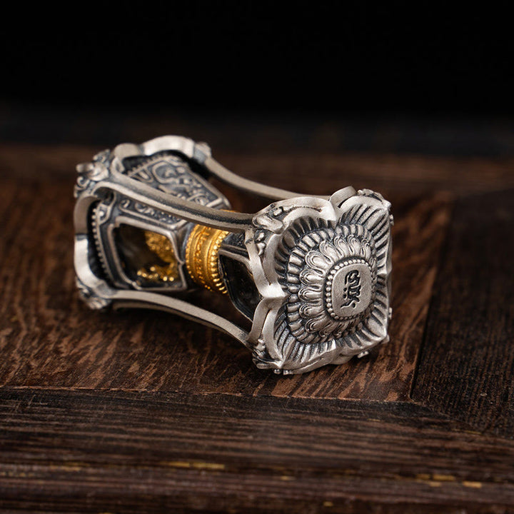 Buddha Stones925 スターリングシルバー チベット ザキラム 富の女神 祝福のネックレス ペンダント