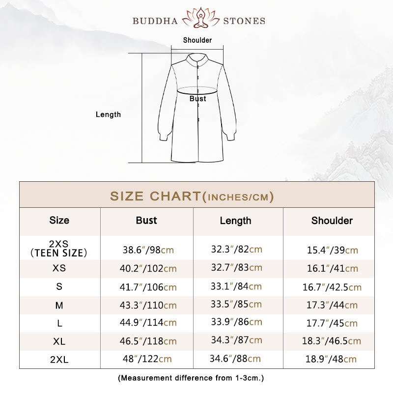 Buddha Stones白鶴 海 コットンリネン 瞑想 祈り スピリチュアル 禅 太極拳 気功 練習用 衣類 セット