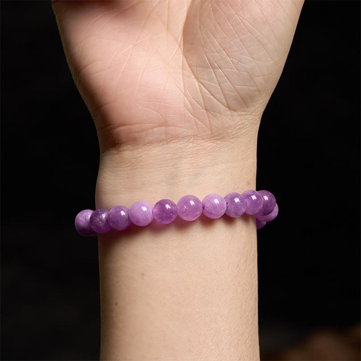 Buddha Stonesキープカーム パープルシリーズ ヒーリングラブブレスレット