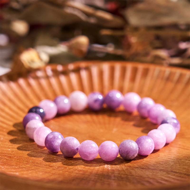 Buddha Stonesキープカーム パープルシリーズ ヒーリングラブブレスレット