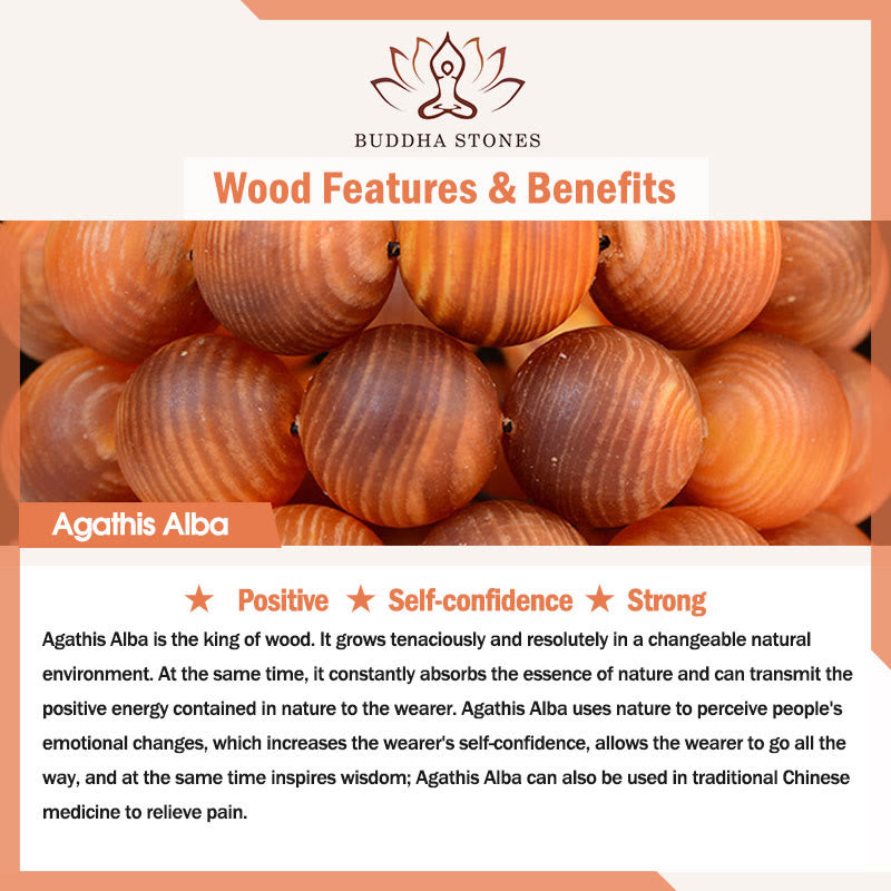 Buddha Stonesヴィンテージ 白檀 アガティス アルバ 黒檀 ペルトギネ ビーズ ヒーリング ブローチ