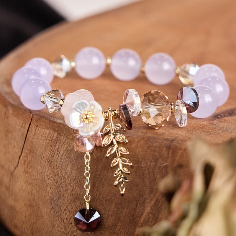 Buddha Stonesブルークリスタル アメジスト サンストーン グリーンアベンチュリン ヒーリングブレスレット