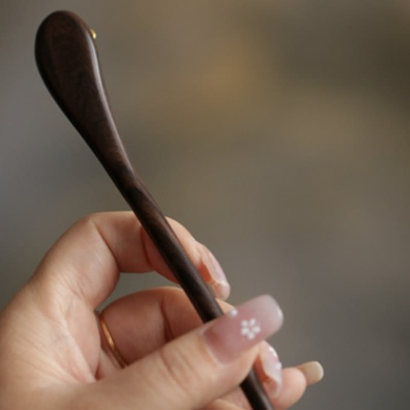 Buddha Stones吉兆雲 白檀 うさぎ 守護簪