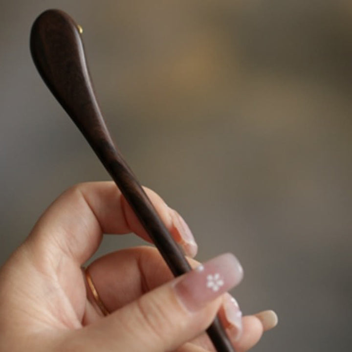 Buddha Stones吉兆雲 白檀 うさぎ 守護簪