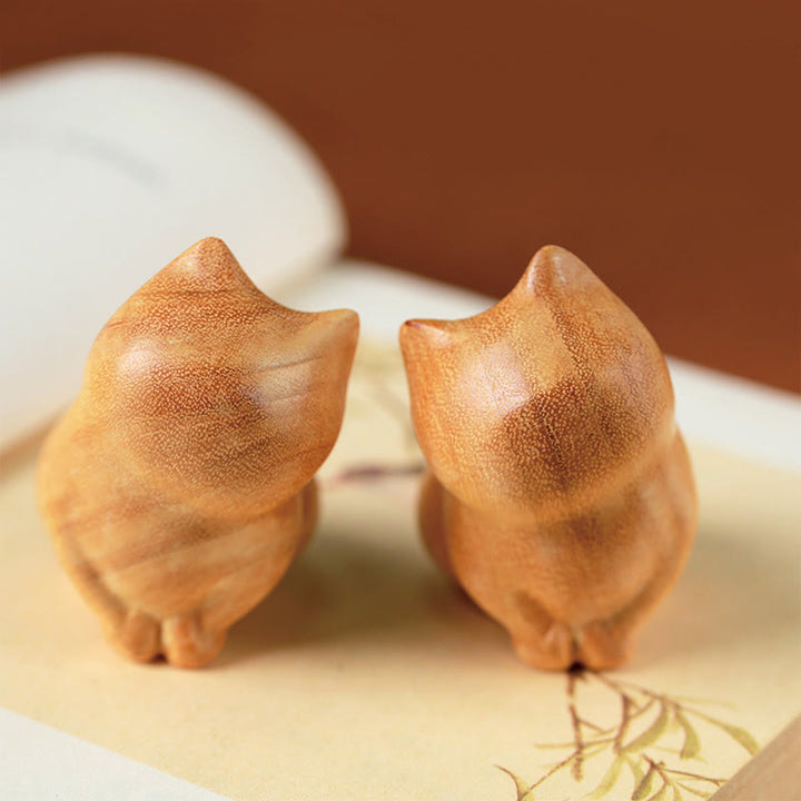 Buddha Stones小猫 白檀 守護 家飾り(ランダムタイプ) - image 3