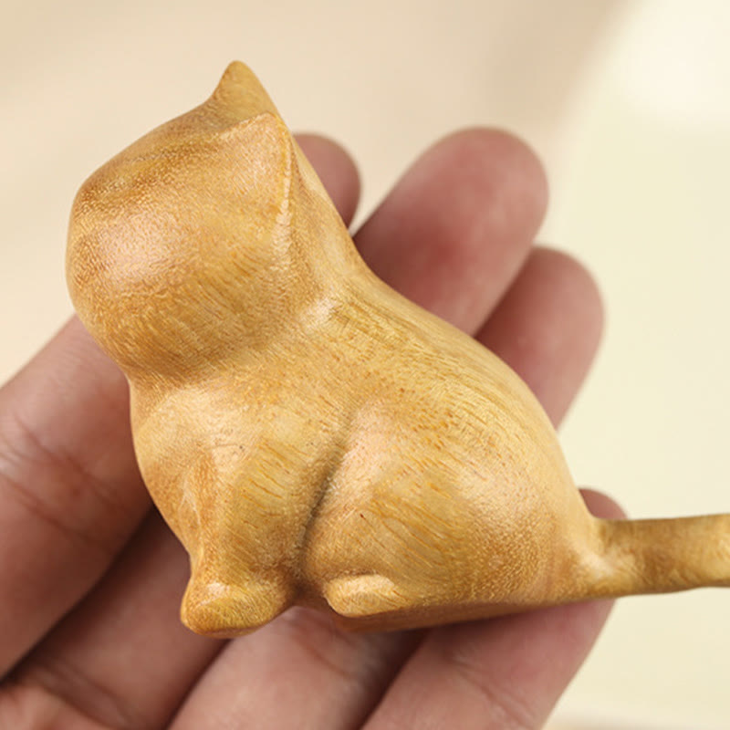 Buddha Stones小猫 白檀 守護 家飾り(ランダムタイプ) - image 12