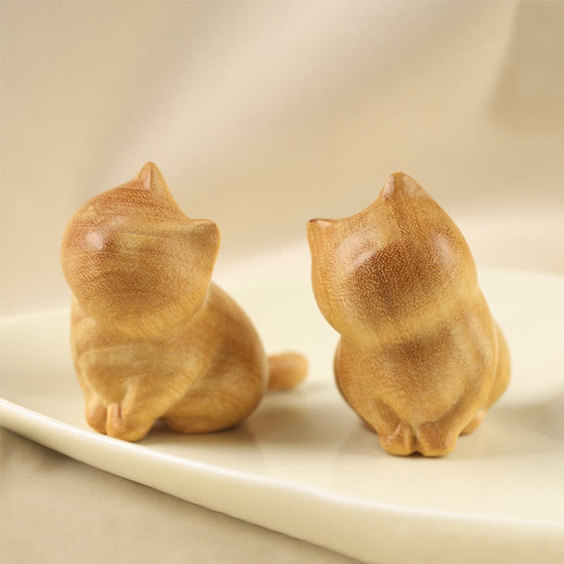 Buddha Stones小猫 白檀 守護 家飾り(ランダムタイプ) - image 10