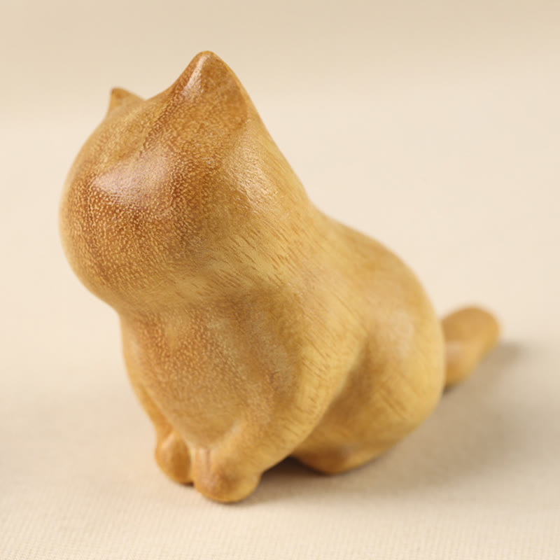 Buddha Stones小猫 白檀 守護 家飾り(ランダムタイプ) - image 8