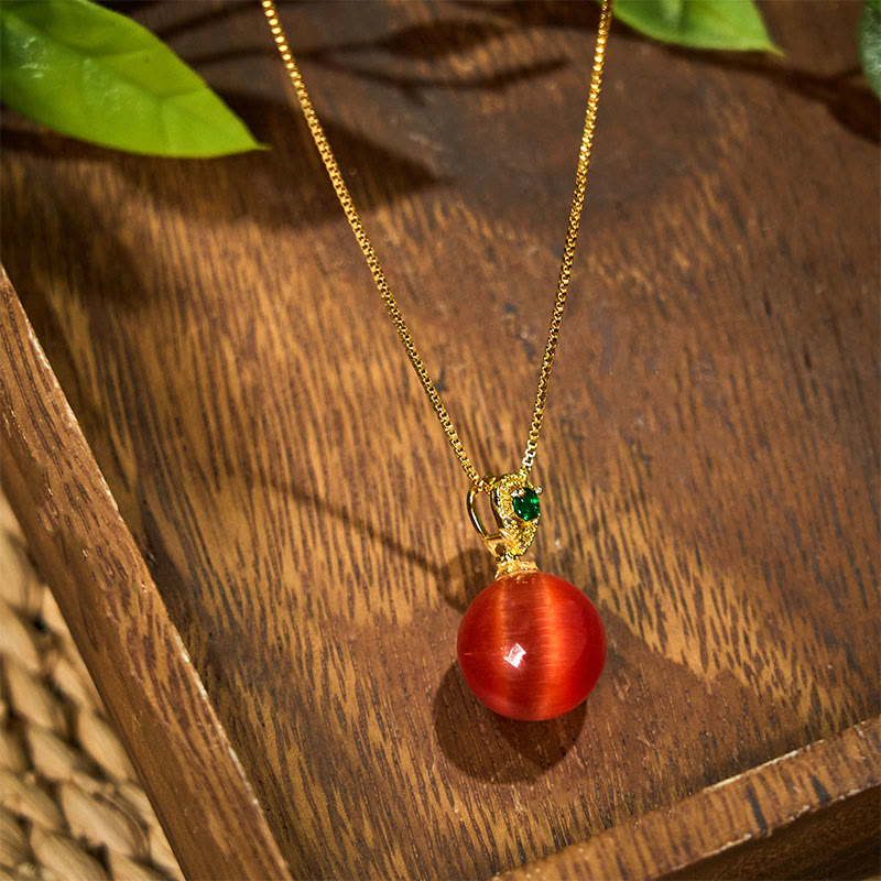 Buddha Stonesアイ ラウンドボール 自信のネックレスペンダント