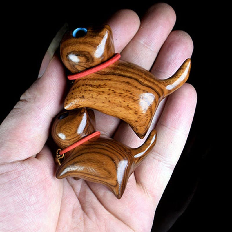 Buddha Stonesローズウッド彫刻 猫の温もり 室内装飾 - image 10