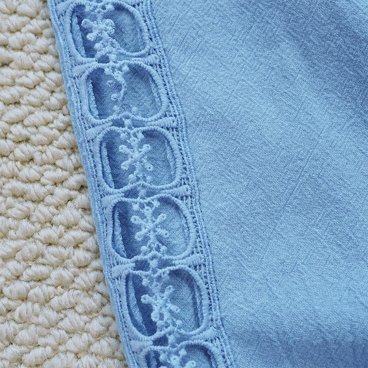 Buddha Stones夏 無地 つなぎ デザイン コットン リネン レディース パンツ ポケット付き - image 33