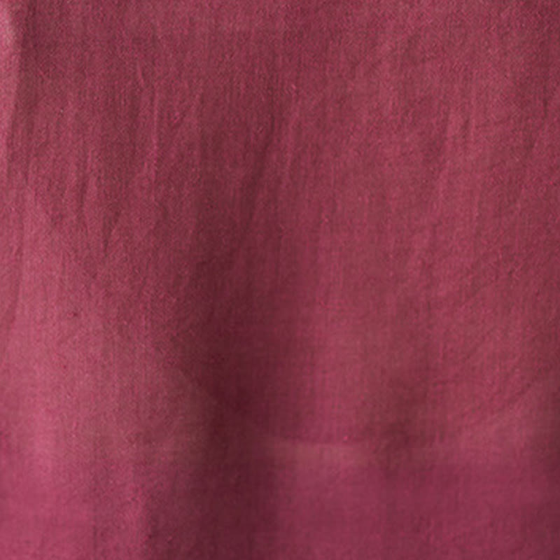 Buddha Stones 2点セット 七分袖シャツ トップパンツ 瞑想 禅 太極拳 コットンリネン 衣類 レディース セット - image 15