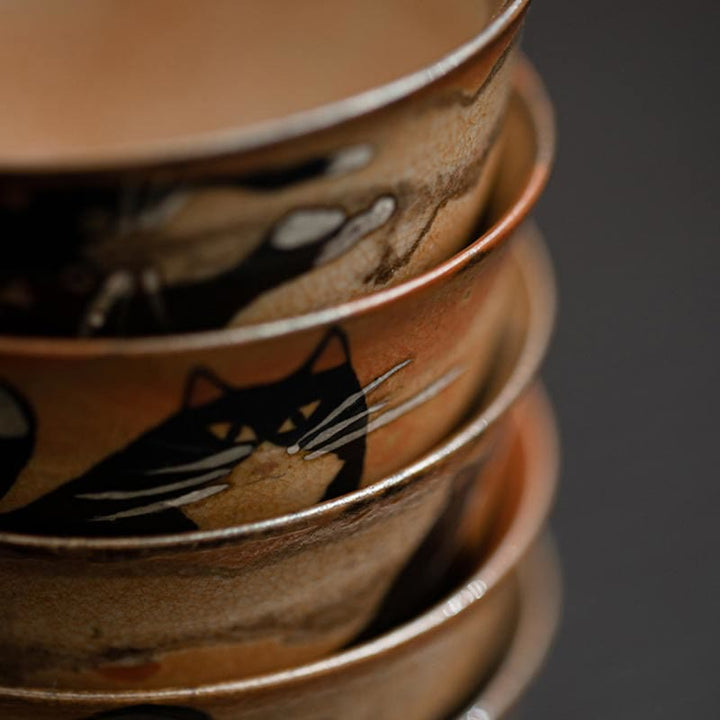 Buddha Stones小さくてかわいい猫のティーカップ カンフーティーカップ 60ml - image 17