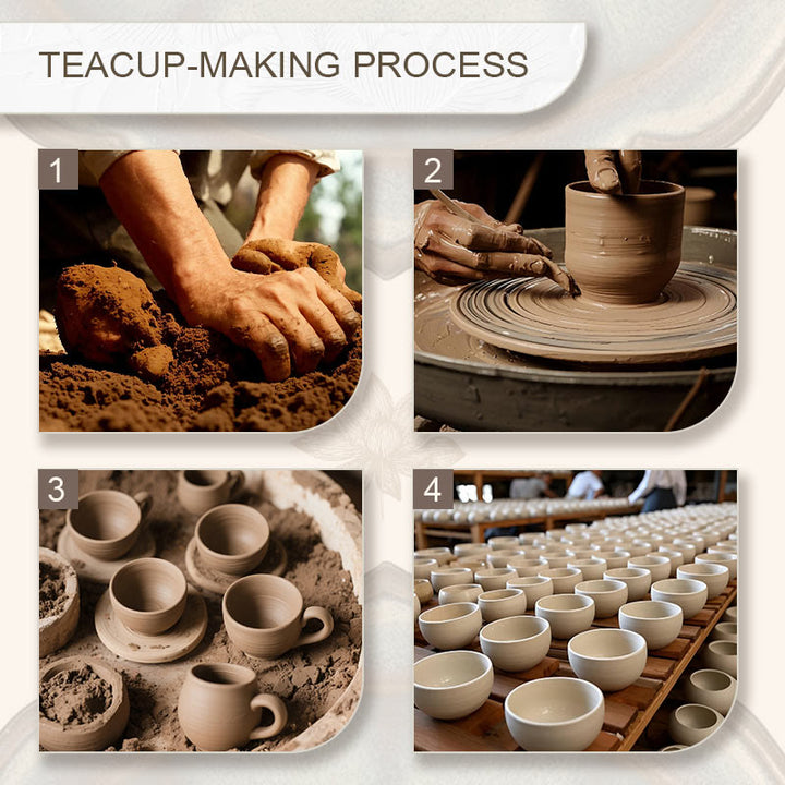 Buddha Stones小さくてかわいい猫のティーカップ カンフーティーカップ 60ml - image 5