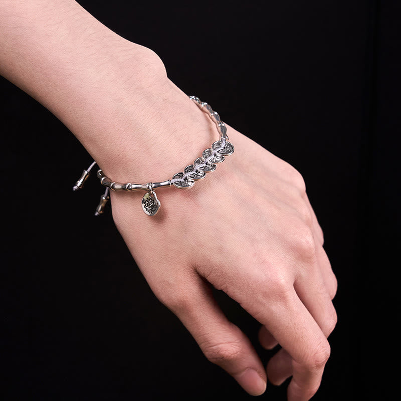 Buddha Stones五帝銭山鬼銭ブレスレット