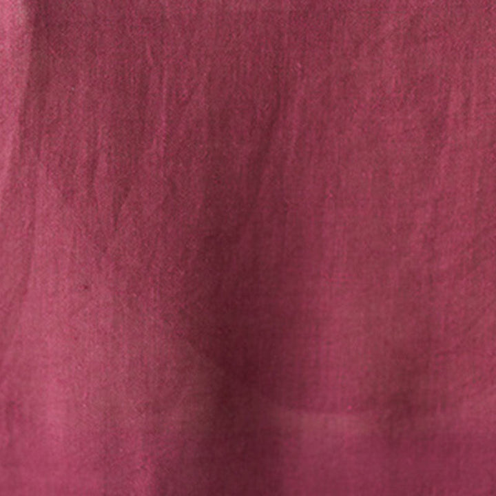 Buddha Stonesカジュアル 2点セット 無地 七分袖 斜め襟 シャツ トップス スカート ポケット付き 瞑想 禅 太極拳服 レディース セット - image 12