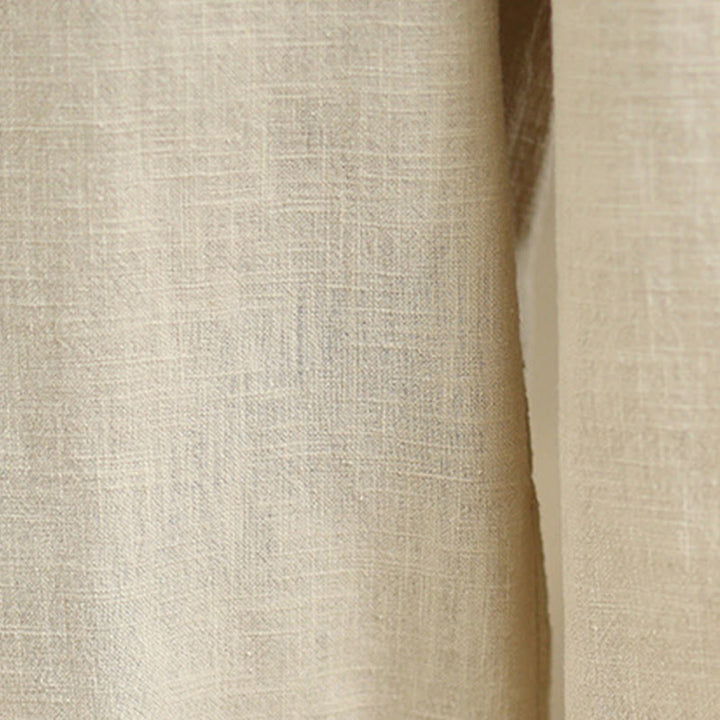 Buddha Stonesカジュアル デイリー 無地 シンプルデザイン レディース コットンリネン ハーレムパンツ ポケット付き