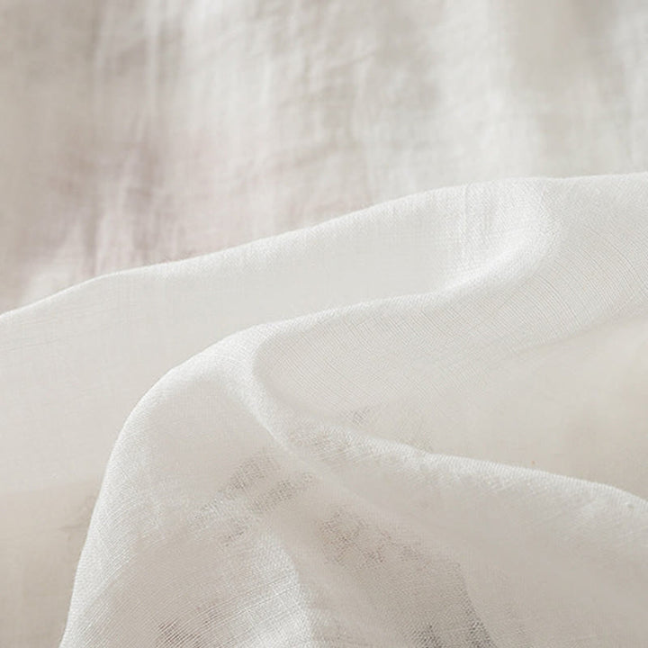 Buddha Stonesカジュアル アーティスティック 刺繍 葉っぱ柄 レディース コットンリネン 七分袖 シャツ カーディガン - image 21