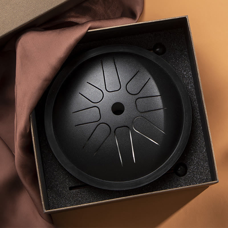 Buddha Stonesスチールタンドラム サウンドヒーリング ヨガ 瞑想 ドラムキット 8音 6インチ 打楽器