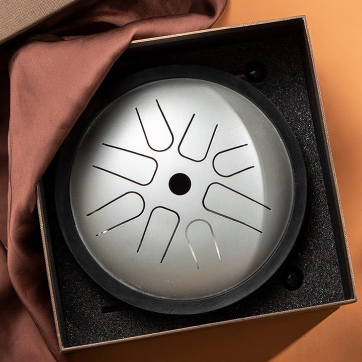 Buddha Stonesスチールタンドラム サウンドヒーリング ヨガ 瞑想 ドラムキット 8音 6インチ 打楽器