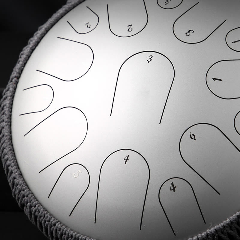 Buddha Stonesスチールタンドラム サウンドヒーリング マインドフルネス瞑想 ドラムキット 15音 14インチ 打楽器