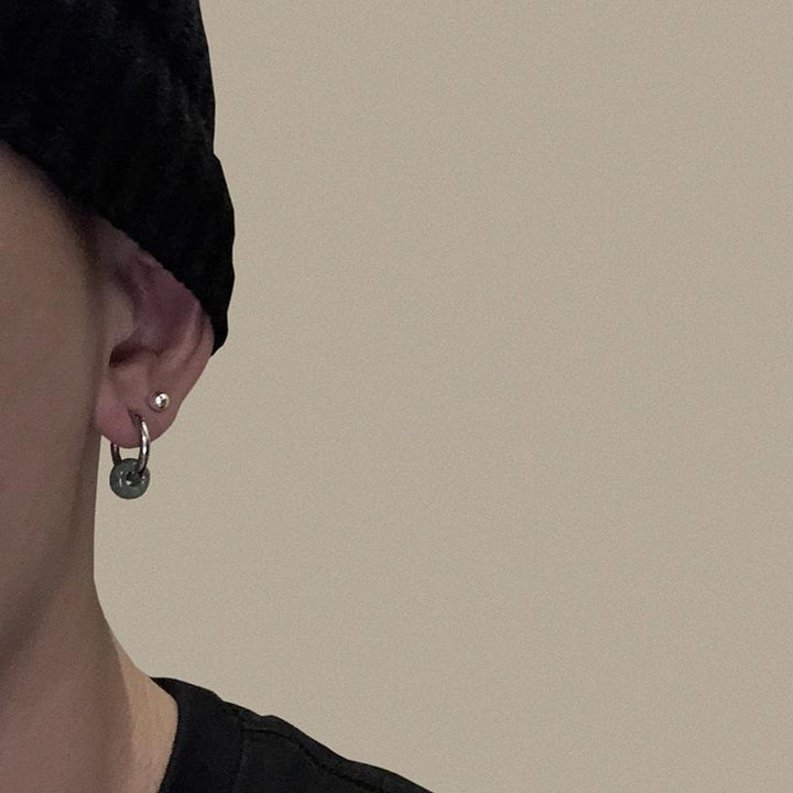 Buddha Stonesチタン鋼強化イヤリング