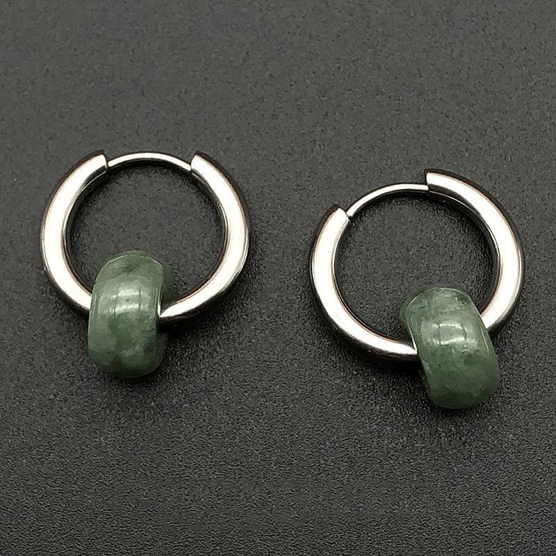 Buddha Stonesチタン鋼強化イヤリング