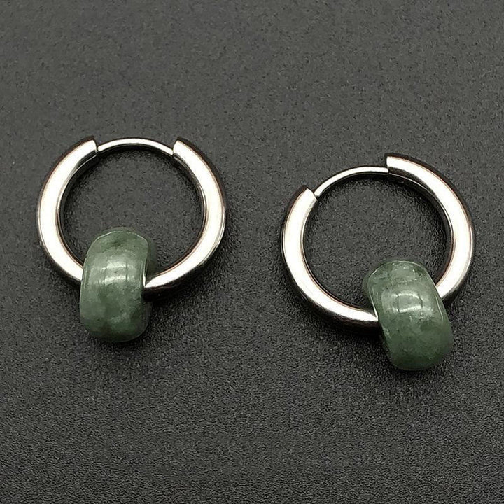 Buddha Stonesチタン鋼強化イヤリング