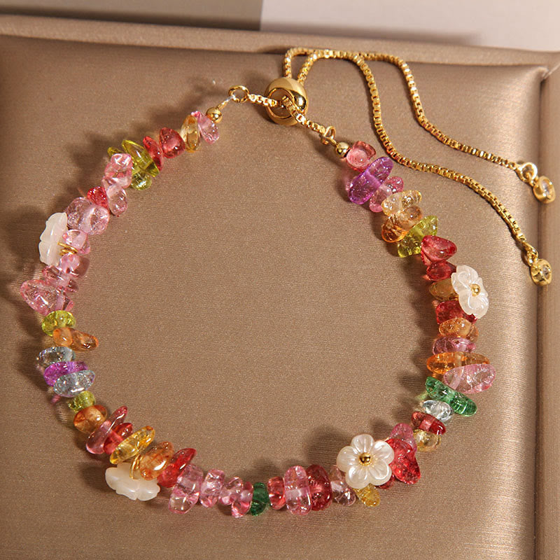 Buddha Stones各種砂利水晶白水晶青水晶守護ブレスレット