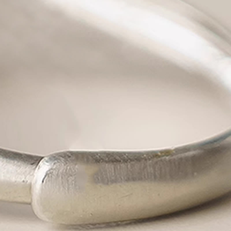 Buddha Stones天然 925 スターリングシルバー シトリン 調節可能 プロテクションリング