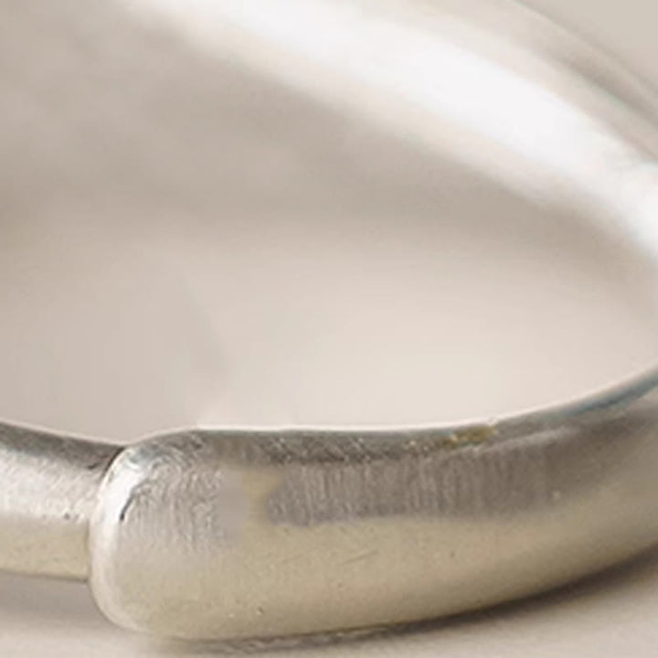 Buddha Stones天然 925 スターリングシルバー シトリン 調節可能 プロテクションリング