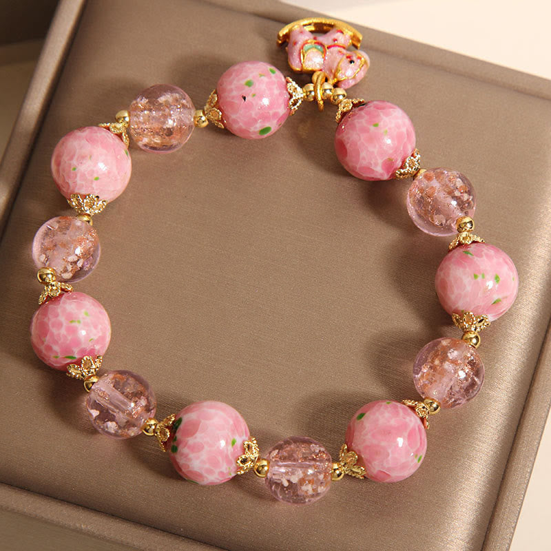 Buddha Stonesが揺れる馬年用リュウリブレスレット - image 4
